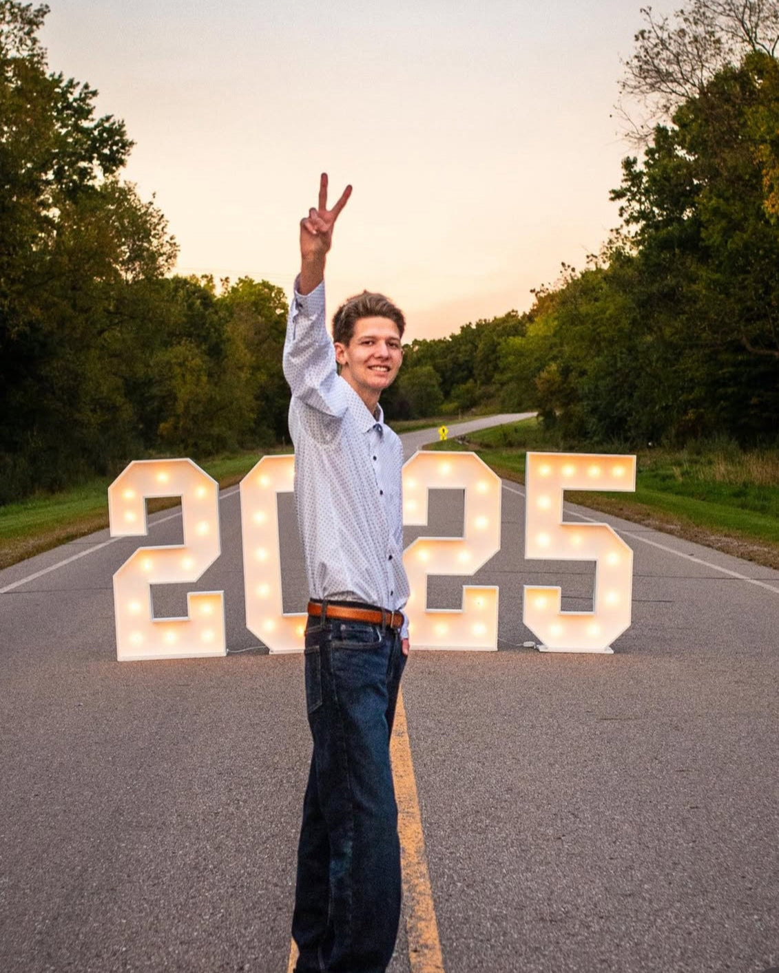 4'2"FT Light-Up Marquee Numbers 0–9 + Extra 2