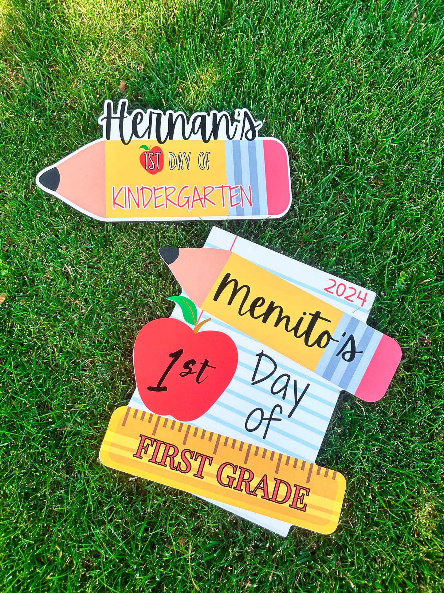 First Day Of School Sign WOOD
