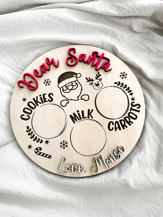 For Santa Platter