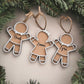 Custom Gingerbread People Ornaments