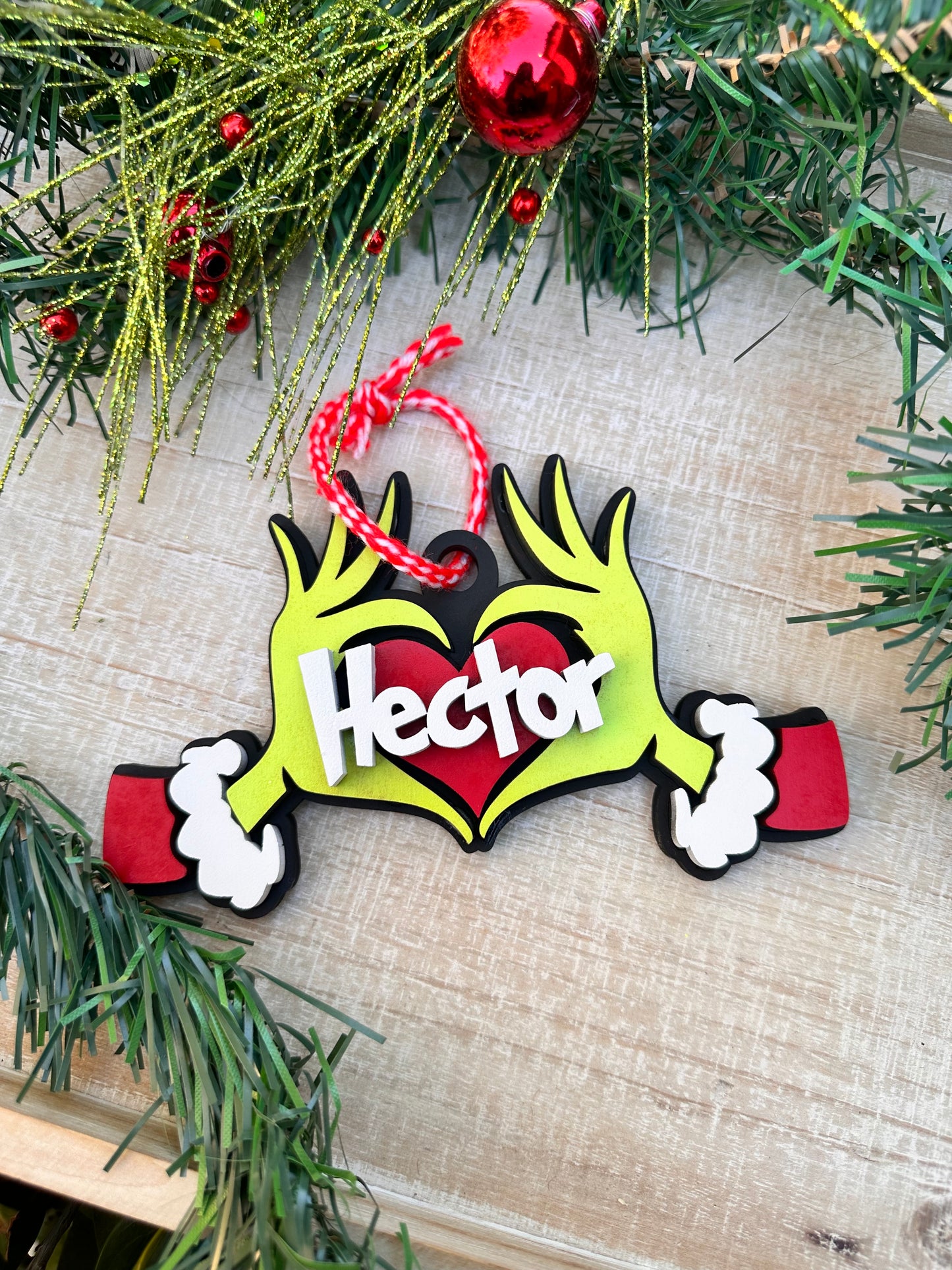 Custom Grinch Ornaments