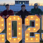 4'2"FT Light-Up Marquee Numbers 0–9 + Extra 2
