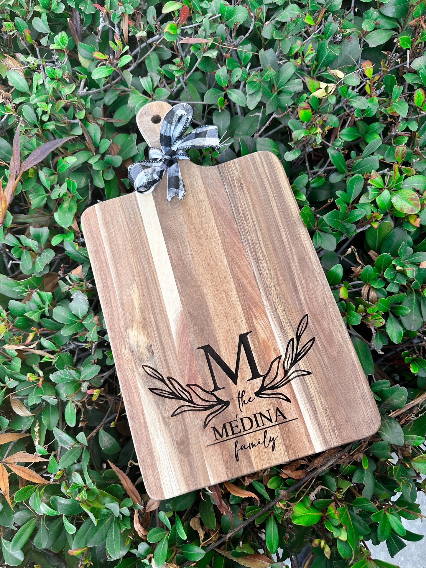 Holiday Engraved Cutting Board