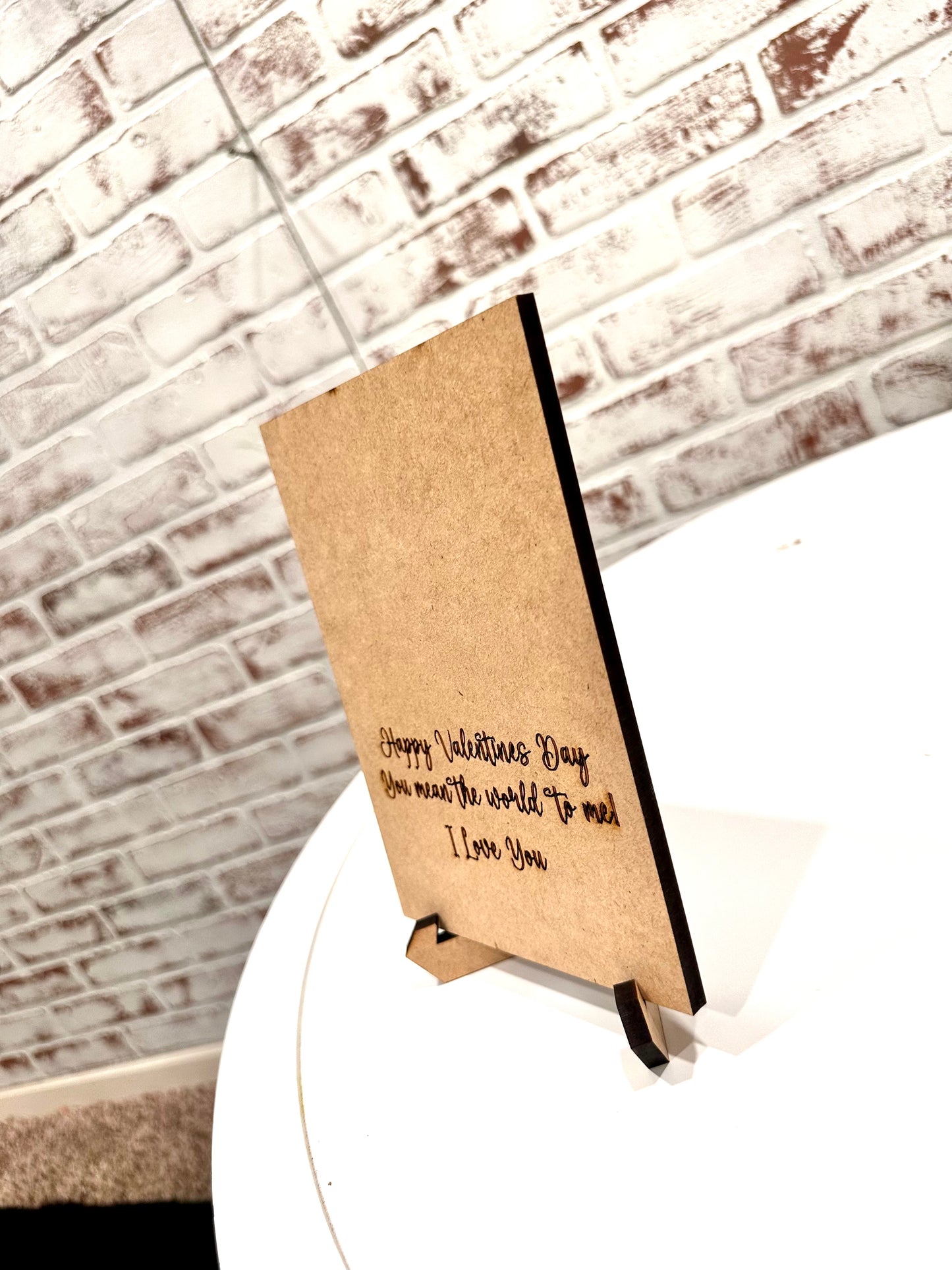 5x7 Valentines Day Play Card