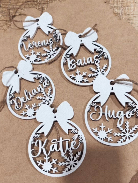 Snowflake ornaments (sets)