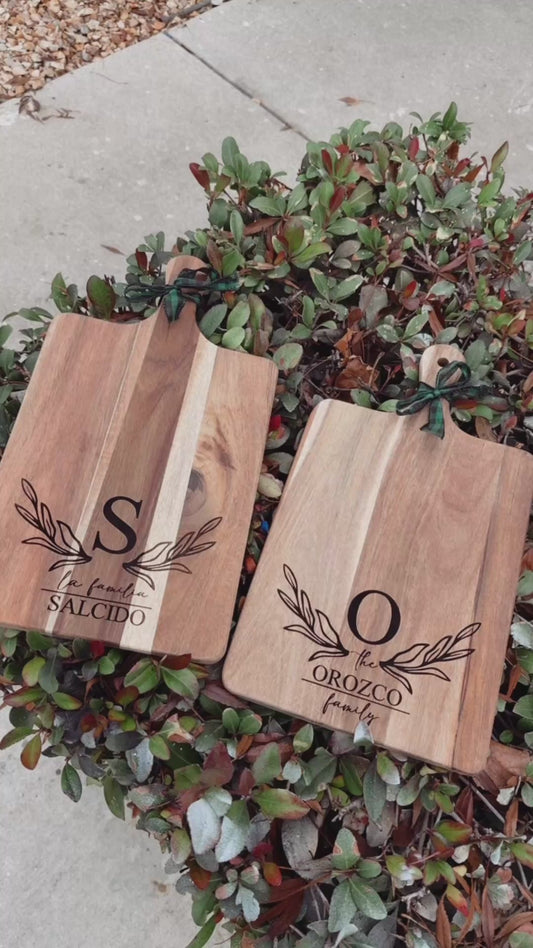 Holiday Engraved Cutting Board