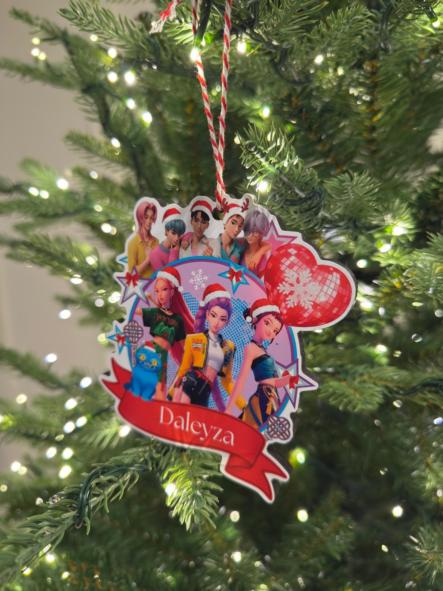 Kpop Print On Wood Ornament SETS