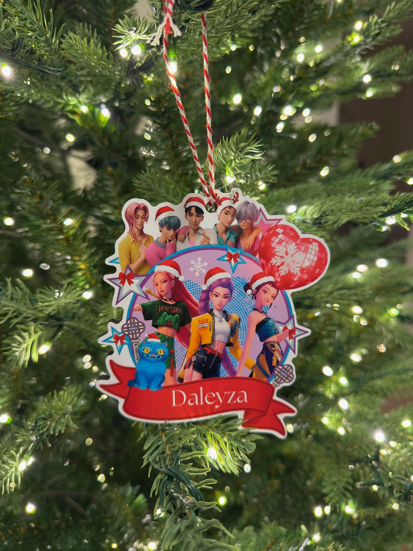 Kpop Print On Wood Ornament SETS