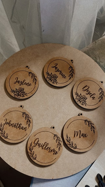 Engraved Ornaments